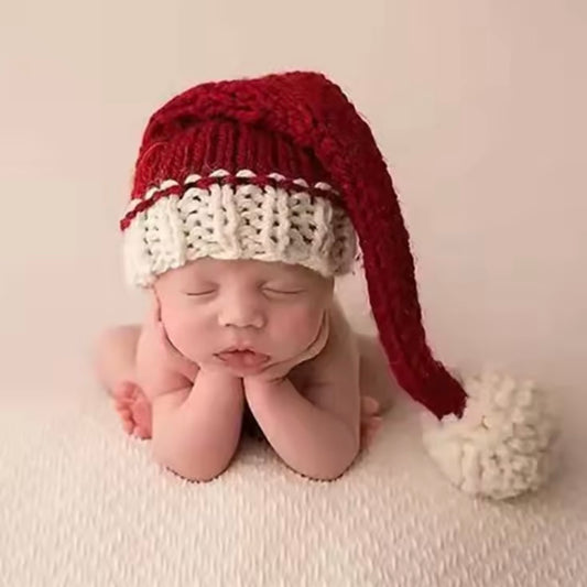 Handmade Crochet Santa Hat