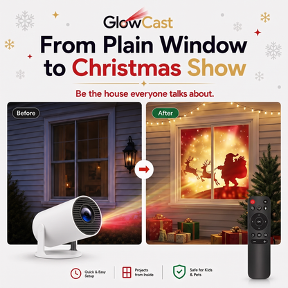 SleighBeam Christmas Window Projector