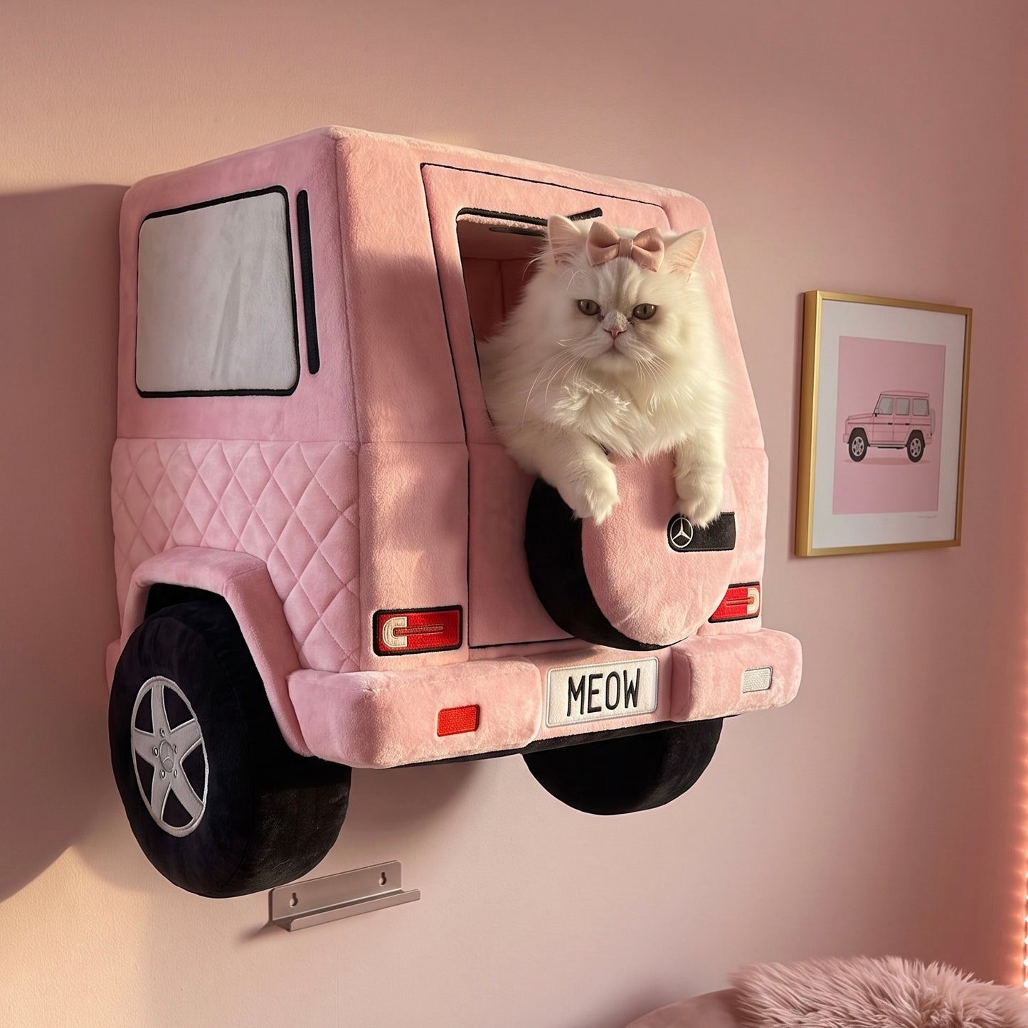 KittyBumper Wall-Mounted Cat Bed