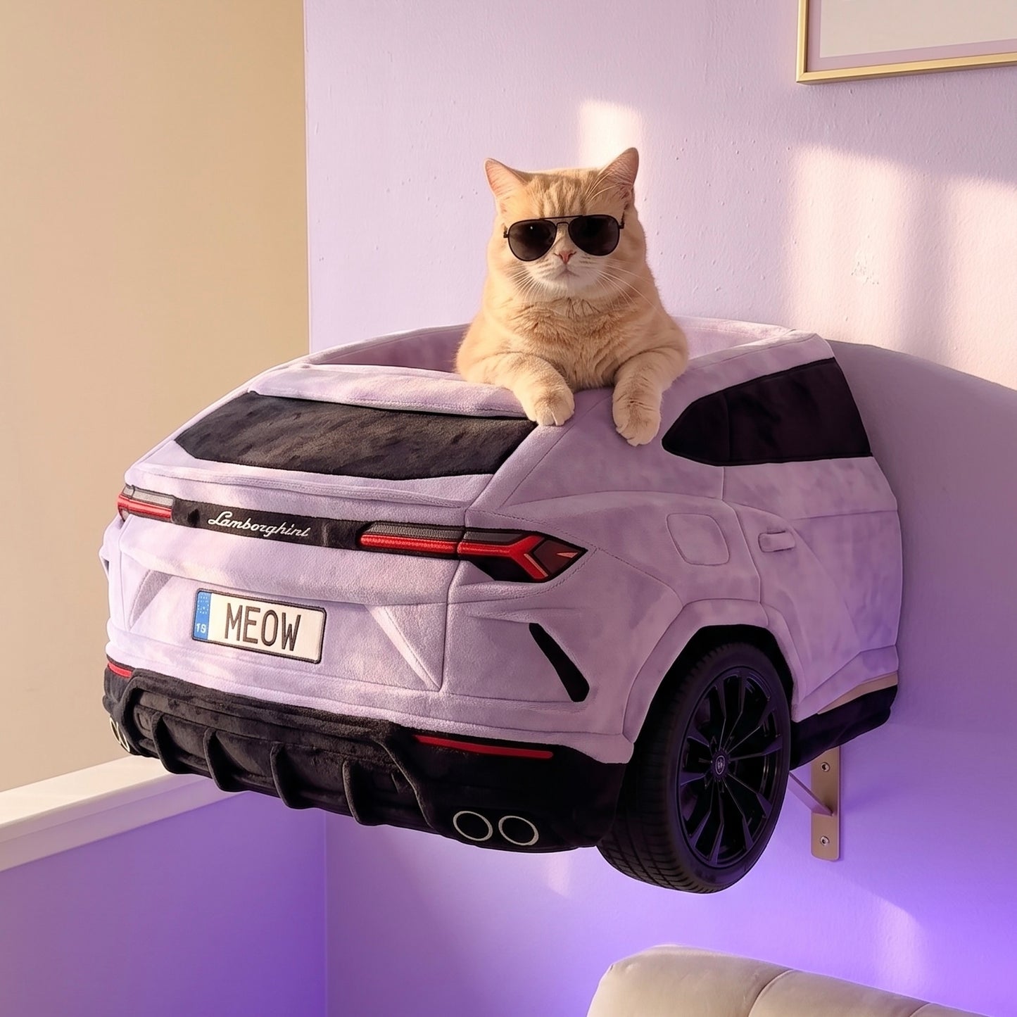 KittyBumper Wall-Mounted Cat Bed