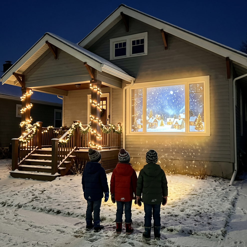 SleighBeam Christmas Window Projector