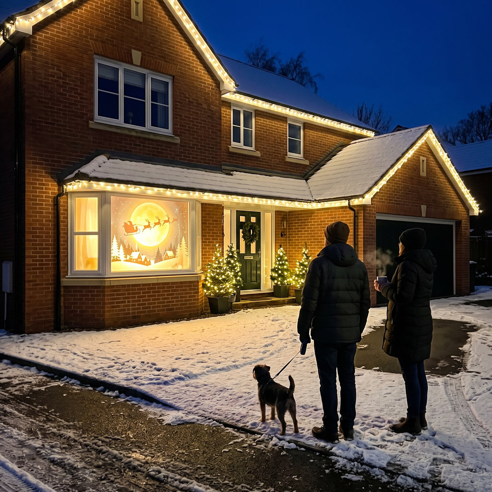 SleighBeam Christmas Window Projector