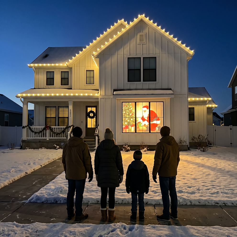 SleighBeam Christmas Window Projector