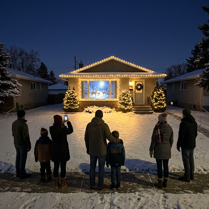 SleighBeam Christmas Window Projector